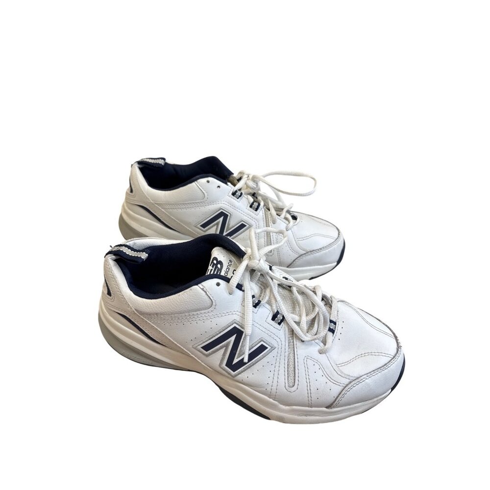 New Balance 608 Mens White blue Sneakers shoes  Size 9 SKU 8231 - Picture 4 of 11